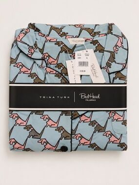 Trina Turk x BedHead Dog Print Pajama Set NWT SIZE XL